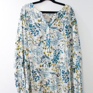 Loft Floral Blouse